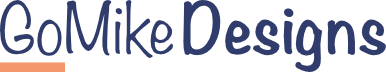 go mike designe logo